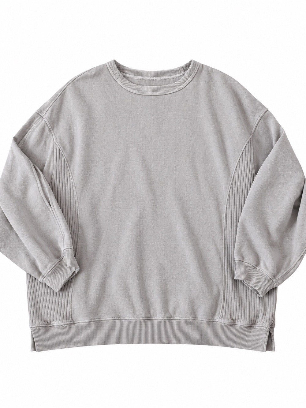 aerie Washed Light Taupe Crewneck Sweatshirt